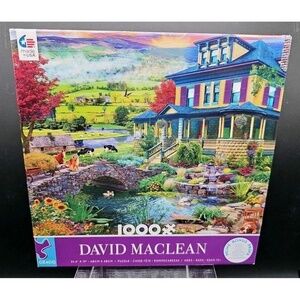 Ceaco David MacLean Grandma's Country House 1000 Piece Jigsaw Puzzle Sealed